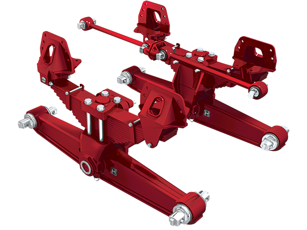 RT / RTE Steel Leaf Spring Rear Suspension