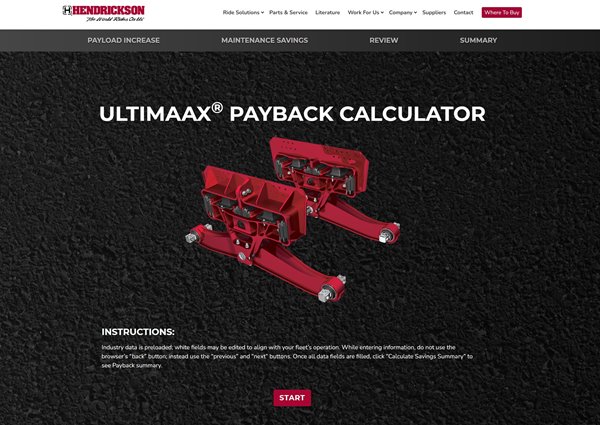 ULTIMAAX Payback Calculator Launched