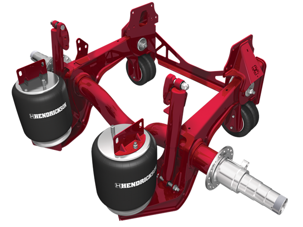 OPTIMAAX  Liftable Forward Tandem Axle and Suspension System