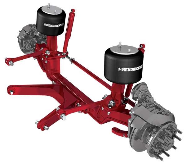 AIRTEK for Transit Bus - Integrated Front Air Suspension and Steer Axle System for Transit Buses