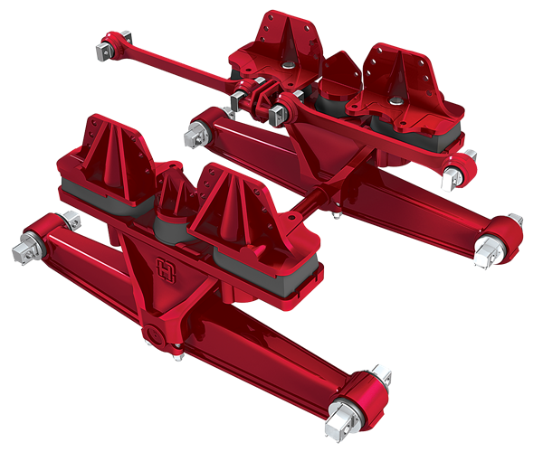 RS Rubber Walking Beam Suspensions