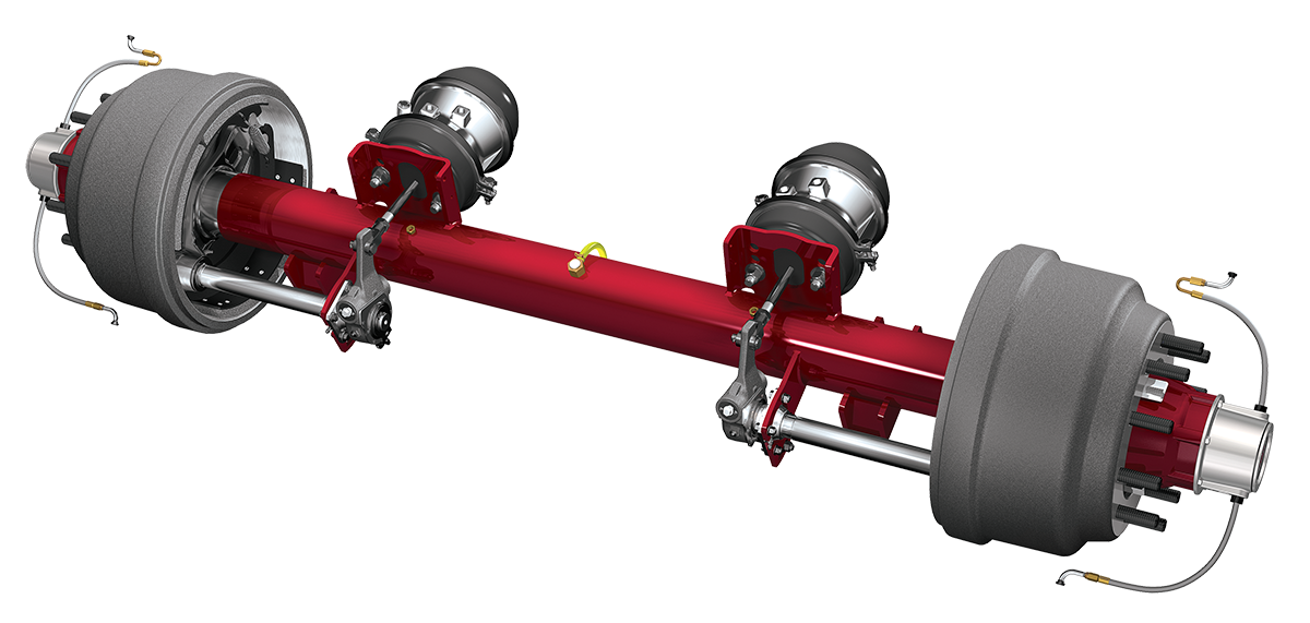 Hendrickson INTRAAX® AANLS LOW-RIDE HEIGHT SHORT-BEAM